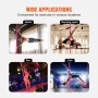 Professional Dancing Pole, Spinning Static Dancing Pole Kit, Portable Removable Pole, 40mm Heavy-Duty Stainless Steel Pole,