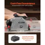 Cordless Track Saw 5-1/2 i springskæret savkit til træmetal