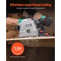 Cordless Track Saw 5-1/2 i springskæret savkit til træmetal