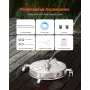 16.5" Pressure Washer Surface Cleaner, Stainless Steel Pressure Washer Attachments with 4 Wheels, 4000 Max PSI, 1/4 Quick Connec