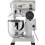 Commercial Stand Mixer, 28.4 L Stainless Steel Bowl, 1500W Heavy Duty Electric Food Mixer with 3 Speeds Adjustable 108/199/382 R