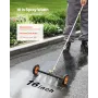 16" Pressure Washer Undercarriage Cleaner, Stainless Steel Surface Cleaner for Pressure Washer, 4000 Max PSI, Angle Adjustment G