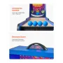  8' Roll and Score Classic Arcade Game Table, Arcade Machine Indoor with Electronic Scorer, Sound, Automatic Ball Return fo