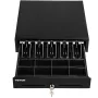 Cash Register Drawer, 16" 2 Unlocking Ways, Fully Removable Design with 5 Bill 8 Coin Cash Tray, 2 Keys Included, Compact Size C