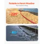 9,14 m/30 fod forlængerledning til solpanel med hun- og hanstik