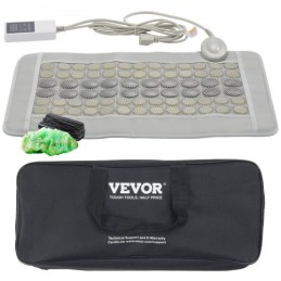 Far Infrared Heating Pad 52 Natural Jade & 20 Tourmaline Stone Heating Pad