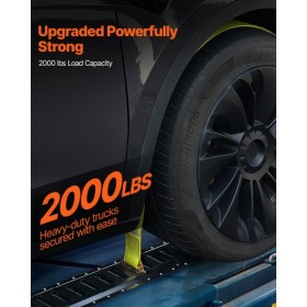 E Track Tie-Down Rail Kit, 18PCS 5' E-Tracks Set Includes 4 Steel Rails & 8 O-Ring Anchors & 4 Tie-Offs with D-Ring & 2 Ratchet