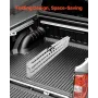 Aluminum Ramps, 600 lbs, 1Pcs Heavy-duty Ramps with Wider Ramp Surface, Universal Stable Loading Ramp with Handles, Fit for Moto