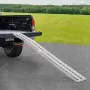 Aluminum Ramps, 600 lbs, 1Pcs Heavy-duty Ramps with Wider Ramp Surface, Universal Stable Loading Ramp with Handles, Fit for Moto