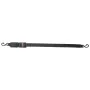 Retractable Ratchet Straps, 2 in x 4 ft Ratchet Tie Down Straps with Security Lock S Hooks, 2 Pack Heavy Duty Ratchet Tie Down S