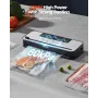 Vacuum Sealer Machine, 60Kpa 100W Powerful Food Sealer, 5-in-1 Multi-Functional Food Vacuum Sealer, Automatic Air Sealing System