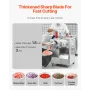 Meat Grinder, 14 Lbs/Min Electric Meat Grinder, Slicer, Sausage Stuffer with Blade, Grinding Plate, Sausage Maker, Stainless Ste