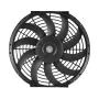 Gable Mount Fan, 12 Inch Solar Power Attic Exhaust Fan with Adjustable Thermostat & Outer Mesh, 1300 CFM House Ventilator Cools 