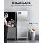 Commercial Ice Maker 300 lbs/24 h Self-Cleaning Ice Machine - Head Only