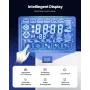 Kommerciel isproducent 300 lbs/24 timer selvrensende ismaskine