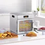 8 bakker mad dehydrator maskine rustfrit stål 400W rykkende