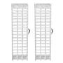 2000 lbs aluminiumsramper 2 pcs tunge belastningsramper med
