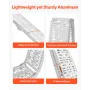 750 lbs aluminiumsramper 1 pcs tunge belastningsramper med