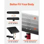 Preacher Curl Bench Justerbar hjemme Gym Biceps Machine Barbell