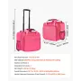 Rolling Laptop Bag 17,3 inch (43,9 cm) Wheeled Computer Bag for Travel Women Men