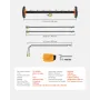 24" Pressure Washer Undercarriage Cleaner, Stainless Steel Surface Cleaner for Pressure Washer, 4000 Max PSI, Angle Adjustment G
