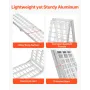 1000 lbs aluminiumsramper 1 pcs tunge belastningsramper med