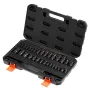 Torx Bit Socket and External Torx Socket Set, 31-Piece T8-T70 and E4-E24, S2 Alloy Steel and Cr-V Steel, 1/4 in, 3/8 in, and 1/2