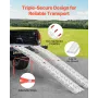 Aluminum Ramps, 1500 lbs, 2Pcs Heavy-duty Ramps with Wider Ramp Surface, Universal Stable Loading Ramp with Handles, Fit for ATV