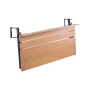Hængebord til altan 15 x 39 tommer, justerbart barbord med