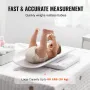 Baby skala smart Bluetooth spædbarnsvægt digital skala med