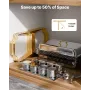 8 Qt 4 Pack Rectangle Chafing Dish Buffet Set i fuld størrelse