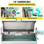 Lamb Rotisserie, 132lbs Capacity, Stainless Steel Pig Lamb Spit Grill Roaster, with 40W Motor & Adjustable Height Lockable Caste