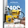 IC Drill 1400W 2810 lbf Mag Drill Press 1.6 i kedelig diameter