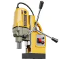 Magnetic Drill, 1400W Motor 1.6 in Boring Diameter, 2810 lbf Portable Electric Mag Drill Press, with 11 Coring Bits, 800 RPM Spe