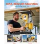 Magnetic Drill, 1400W Motor 2 in Boring Diameter, 2922 lbf Portable Electric Mag Drill Press, 0-750 RPM Variable Speed, Drilling