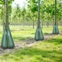 Vandingspose til træer, 4 pakker, 20 gallon, langsomt