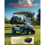 Golf Cart Speed Controller, 36V and 350A, DC Motor Controller Replacement for 1994-2019 EZGO Golf Carts, IP65 Rated Protection, 