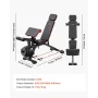 Weight Bench, 800lbs Adjustable Weight Bench Press for Full Body Workout, Exercise Sit up Bench for Home Gym Strength Training, 