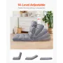 Gulvstol med rygstøtte foldning sofa stol 14 justerbare