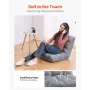 Gulvstol med rygstøtte foldning sofa stol 14 justerbare