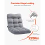 Floor Chair, Recycled Foam Folding Sofa Chair with 14 Adjustable Positions, Multifunctional Floor Chair with Back Support Ideal 