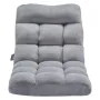 Gulvstol med rygstøtte foldning sofa stol 14 justerbare