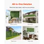 Kunstgræs vægpaneler 60 x 120 tommer Milan Grass Greenery til