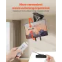 Motorized Ceiling TV Mount, TV Wall Mount for 32 to 65 Inch TV, Electric Adjustable Ceiling TV Mount, Motorized Flip Down TV Mou