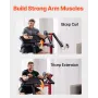 Preacher Curl Machine, 2 in 1 Bicep Curl Machine and Triceps Extension Machine, Seated Arm Isolated Bicep Station, Strength Trai
