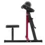 Preacher Curl Machine, 2 in 1 Bicep Curl Machine and Triceps Extension Machine, Seated Arm Isolated Bicep Station, Strength Trai