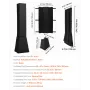 Basketball Pole Pad, 64" Tall and 2" Thick Heavy Duty Wrap Around Pole Padding, Fits 6x6 - 7x7 inch Diameter Square Pole, All-we