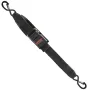 Retractable Ratchet Straps, 2 in x 2 ft Ratchet Tie Down Straps with Security Lock S Hooks, 2 Pack Heavy Duty Ratchet Tie Down S