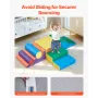 Climbing Toys, 7-Piece Set, Foam Climbing Toys for Toddlers 6 Months to 3 Years Old, PU Leather Climbing Blocks, Indoor Climb an