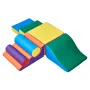 Climbing Toys, 7-Piece Set, Foam Climbing Toys for Toddlers 6 Months to 3 Years Old, PU Leather Climbing Blocks, Indoor Climb an